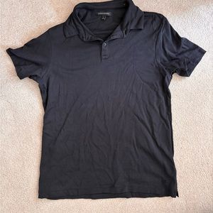 Banana Republic Black Luxury Touch Polo